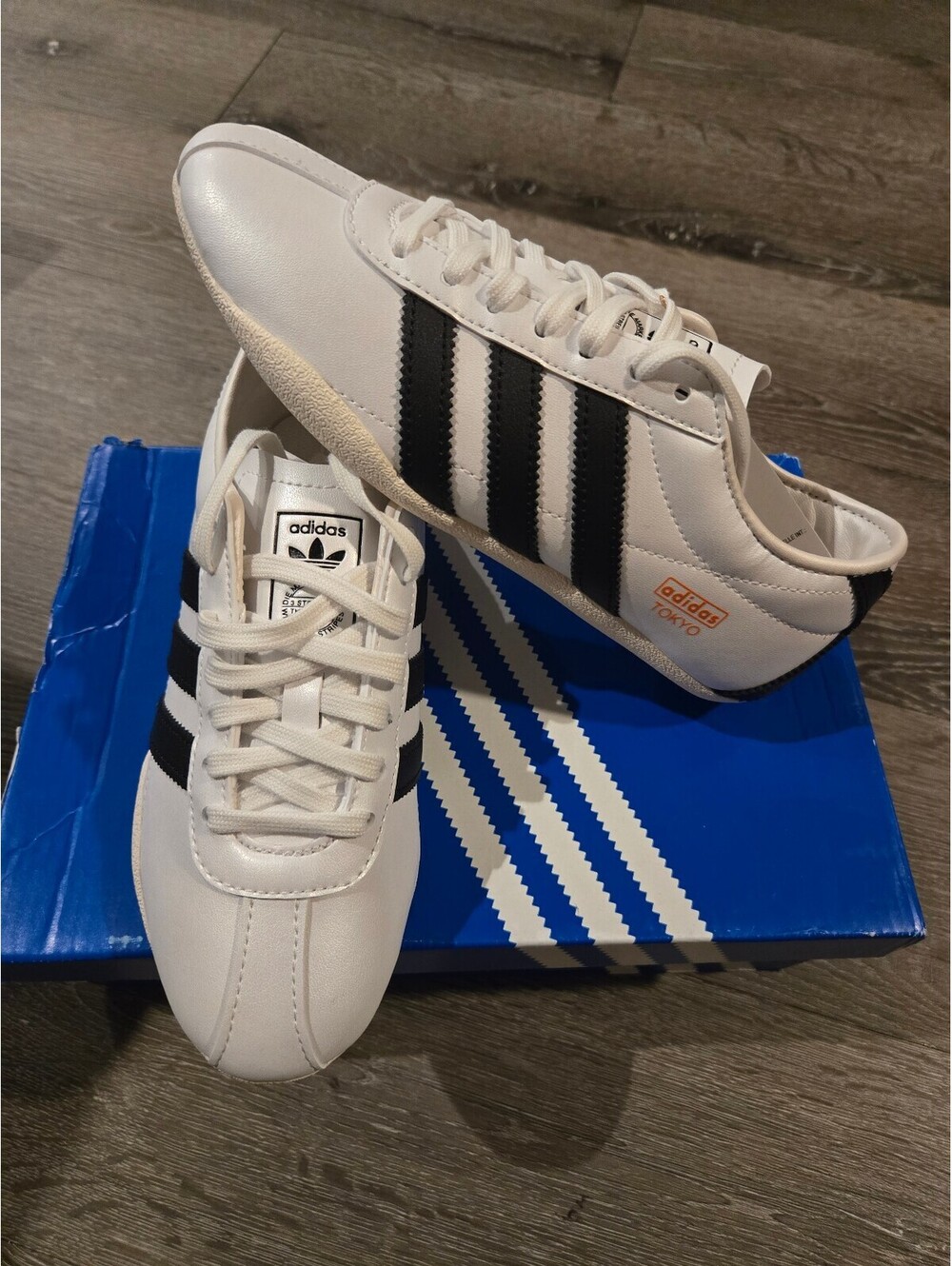 adidas Originals Tokyo W Metallic Silver Black Women's 5 IH6609 NIB